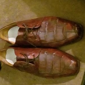 Belvedere full crocodile shoe